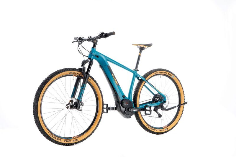 Cube Reaction Hybrid SLT (2019) | Diamond | turquoise | 29" | 45 cm | 2000 - 3000 km 3