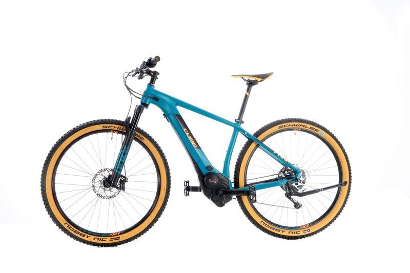 Cube Reaction Hybrid SLT (2019) | Diamond | turquoise | 29" | 45 cm | 2000 - 3000 km 4