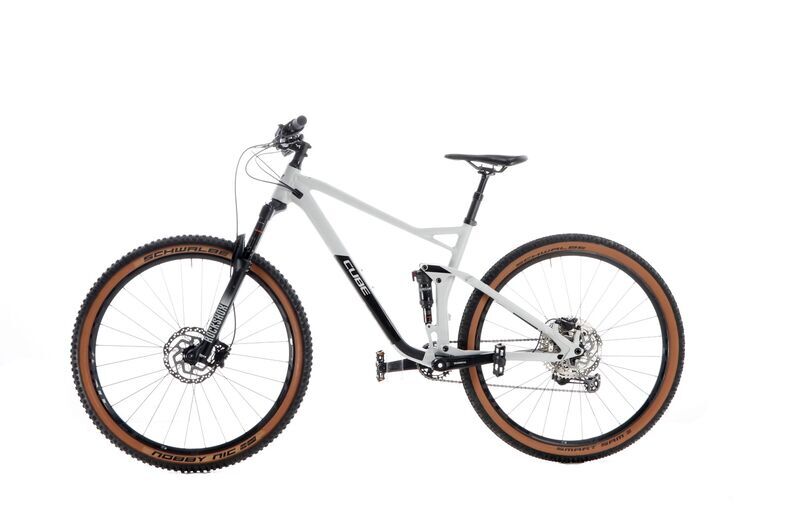 Cube Stereo 120 Race (2021) | Diamant | weiß | 29" | 47 cm 2
