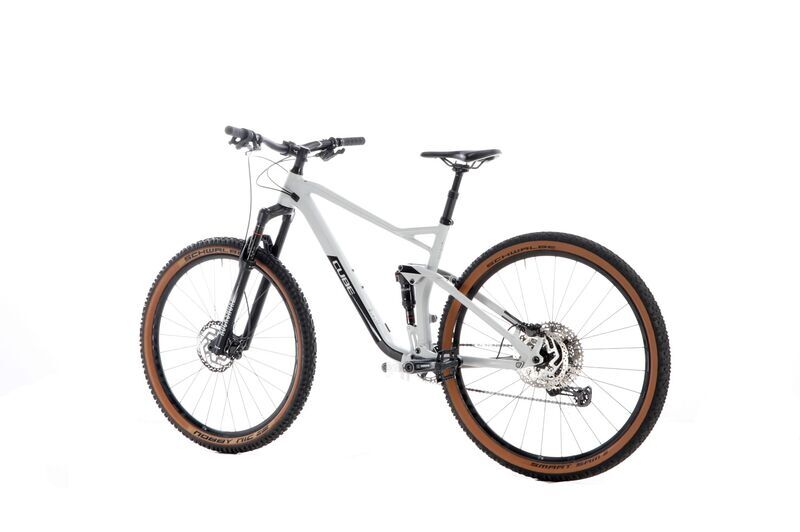 Cube Stereo 120 Race (2021) | Diamond | white | 29" | 47 cm 3