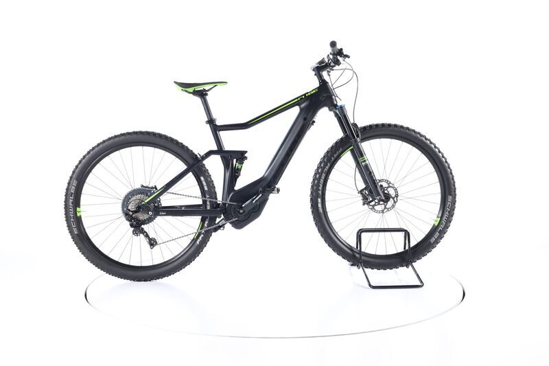 Cube Stereo Hybrid 120 HPC SL (2018) | Diamant | schwarz/grün | 29" | 46 cm | 500 - 1000 km 1