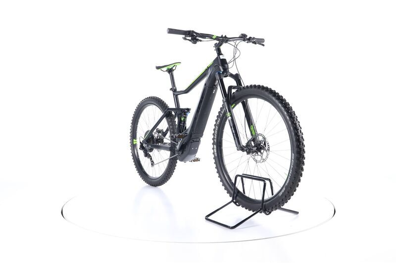 Cube Stereo Hybrid 120 HPC SL (2018) | Diamond | black/green | 29" | 46 cm | 500 - 1000 km 3