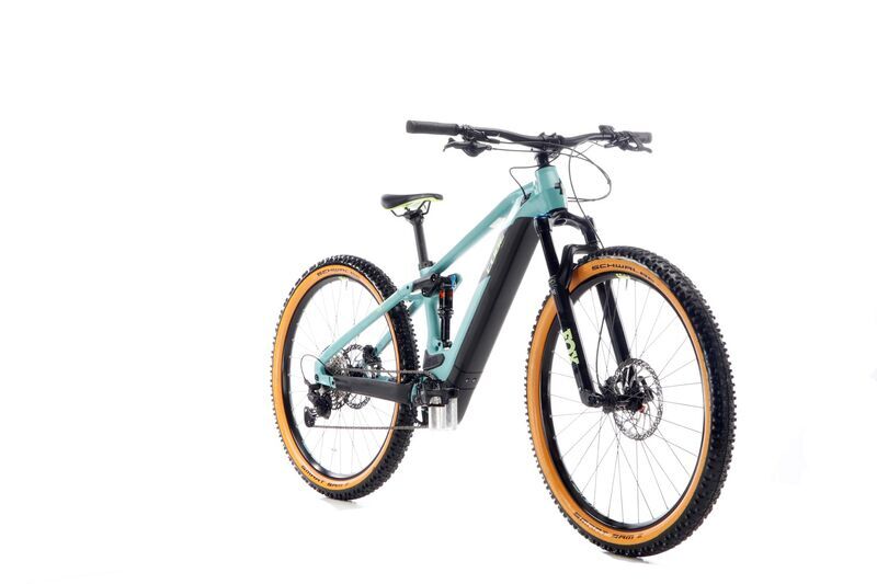 Cube Stereo Hybrid 120 Race (2020) | Diamant | türkis | 29" | 39 cm | 500 - 1000 km 1