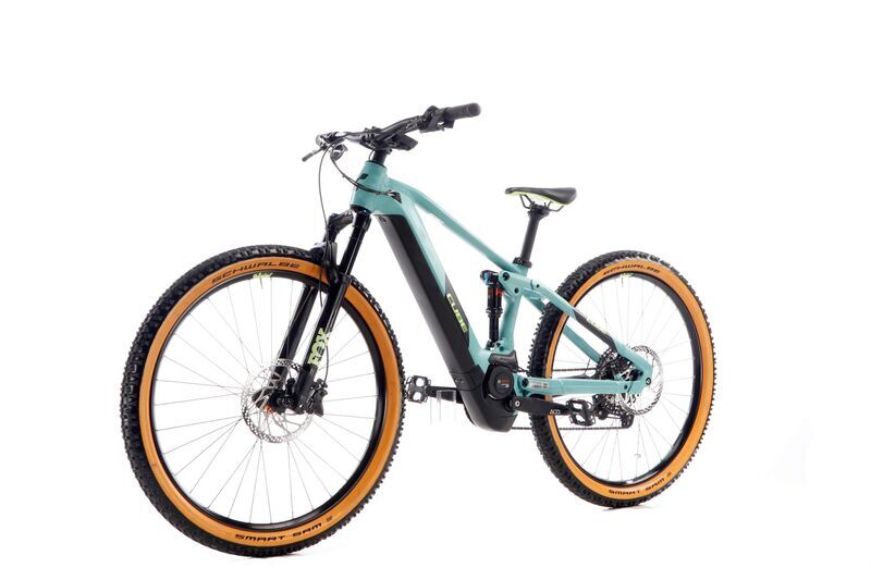Cube Stereo Hybrid 120 Race (2020) | Diamant | türkis | 29" | 39 cm | 500 - 1000 km 3