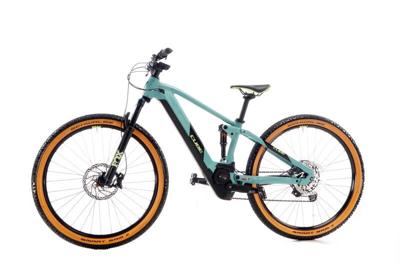 Cube Stereo Hybrid 120 Race (2020) | Diamant | türkis | 29" | 39 cm | 500 - 1000 km 4