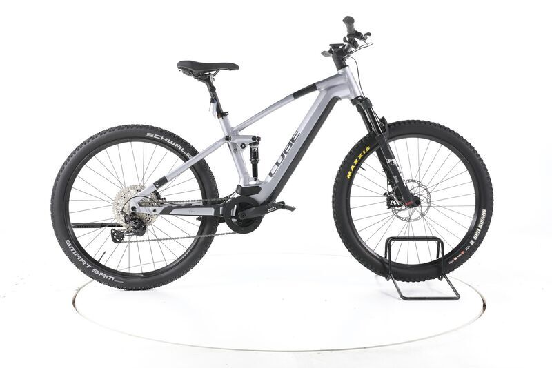 Cube Stereo Hybrid 120 Race 2023 | sølv | 29" | L | 500 - 3000 km, image 1 of 5