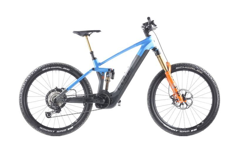 Cube Stereo Hybrid 160 HPC Actionteam (2023) | Diamant | grau/blau | 27.5" | M | 2000 - 3000 km 1