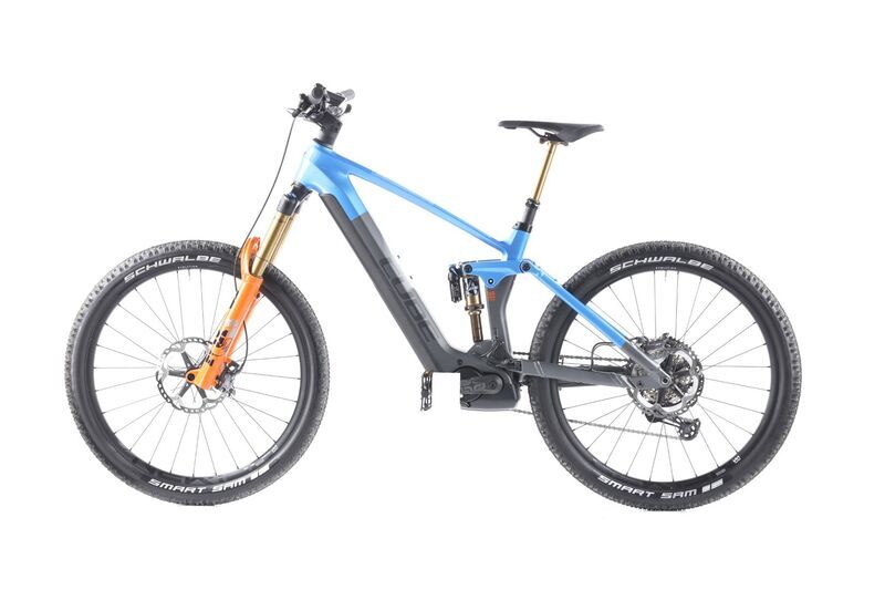 Cube Stereo Hybrid 160 HPC Actionteam (2023) | Diamant | grau/blau | 27.5" | M | 2000 - 3000 km 4