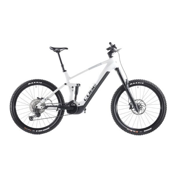 Cube Stereo Hybrid 160 HPC SLX (2023) | Diamant | weiß | 27.5" | 49 cm | XL | 100 - 500 km | Shimano BR-M6120 1