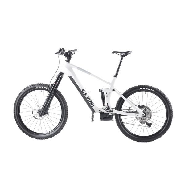 Cube Stereo Hybrid 160 HPC SLX (2023) | Diamant | weiß | 27.5" | 49 cm | XL | 100 - 500 km | Shimano BR-M6120 2