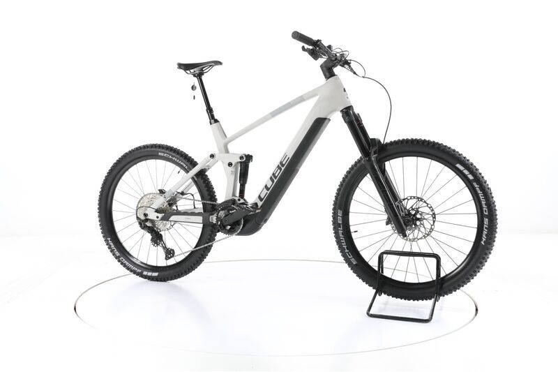 Cube Stereo Hybrid 160 HPC SLX (2023) | Diamant | weiß | 27.5" | 49 cm | XL | 500 - 3000 km | Shimano BR-M6120 2