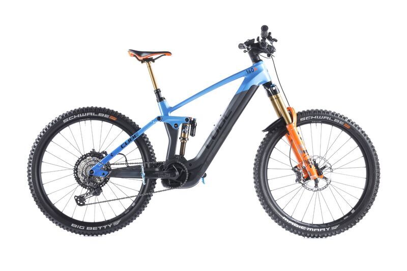 Cube Stereo Hybrid 160 HPC (2022) | Diamond | grey | 27.5" | S | < 100 km | 750 Wh | Bosch Kiox 300 1