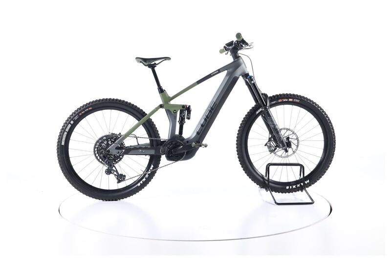 Cube Stereo Hybrid 160 HPC TM (2023) | Diamant | flashgrey'n'olive | 27.5" | L | > 4000 km | 750 Wh 1