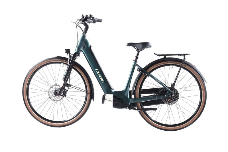 Cube Supreme Hybrid EX (2022) | Low Entry | green | 28" | L | 100 - 500 km 4