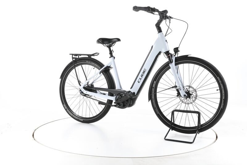 Cube Supreme RT Hybrid EXC 625 2022 | bílá | 28" | S | 500 - 3000 km, image 2 of 5