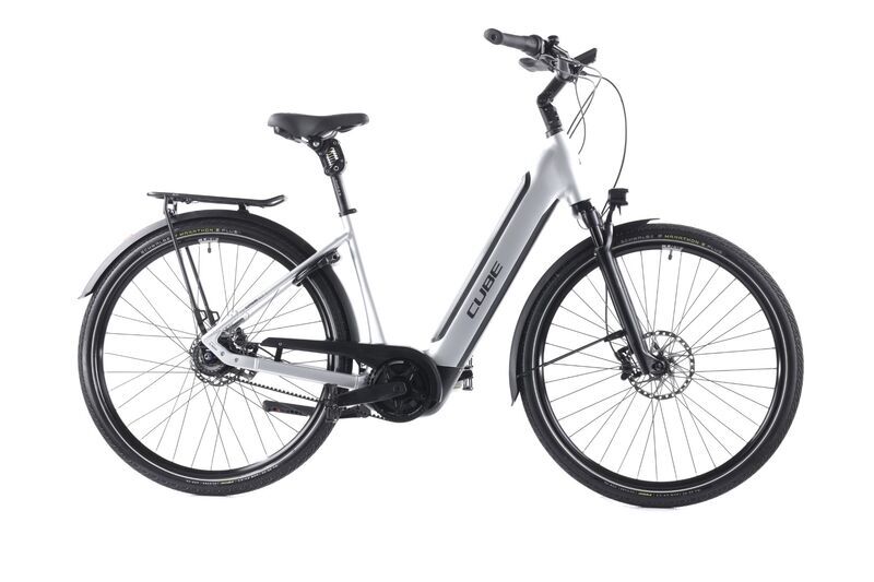 Cube Supreme RT Hybrid SLX (2023) | Tiefeinsteiger | silber | 28" | S | 100 - 500 km | 625 Wh 1