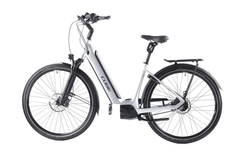 Cube Supreme RT Hybrid SLX (2023) | Tiefeinsteiger | silber | 28" | S | 100 - 500 km | 625 Wh 4