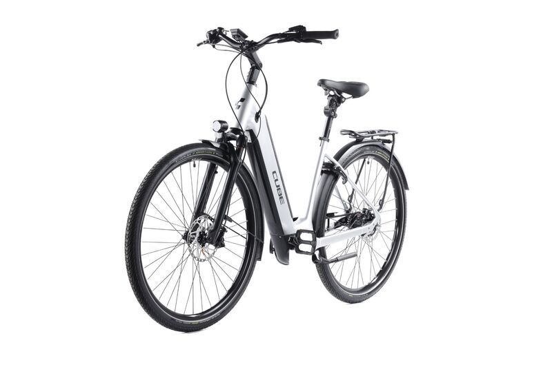 Cube Supreme RT Hybrid SLX (2023) | Tiefeinsteiger | silber | 28" | S | 100 - 500 km | 625 Wh 5