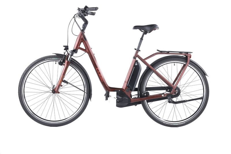 Cube Town RT Hybrid Pro (2021) | Tiefeinsteiger | rot | 28" | M | 100 - 500 km 4
