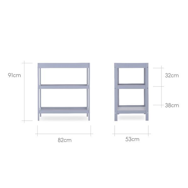 CuddleCo Nola changing table | blue, image 3 of 3