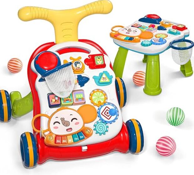Cute Stone 2-in-1 baby walker | multicolored, image 1 of 2