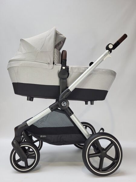 Cybex Eos Lux wózek dziecięcy 2 w 1 | szary/jasnoszary, image 4 of 5