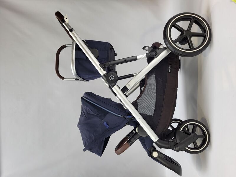 Cybex злато Gazelle S бебешка количка | тъмно синьо, image 3 of 3
