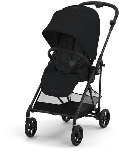 Cybex Gold Melio Carbon Kinderwagen | schwarz 1