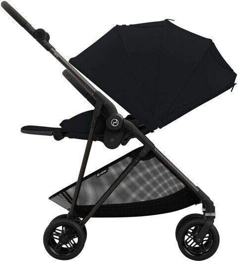 Cybex Gold Melio Carbon Kinderwagen | schwarz 2