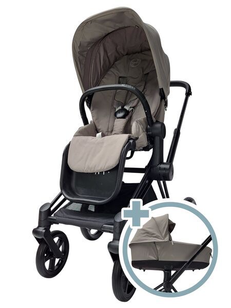 Cybex Priam 3 Kombikinderwagen | black/grey, image 1 of 4