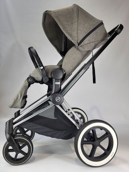 Cybex Priam Cochecito | azul/gris, image 4 of 5