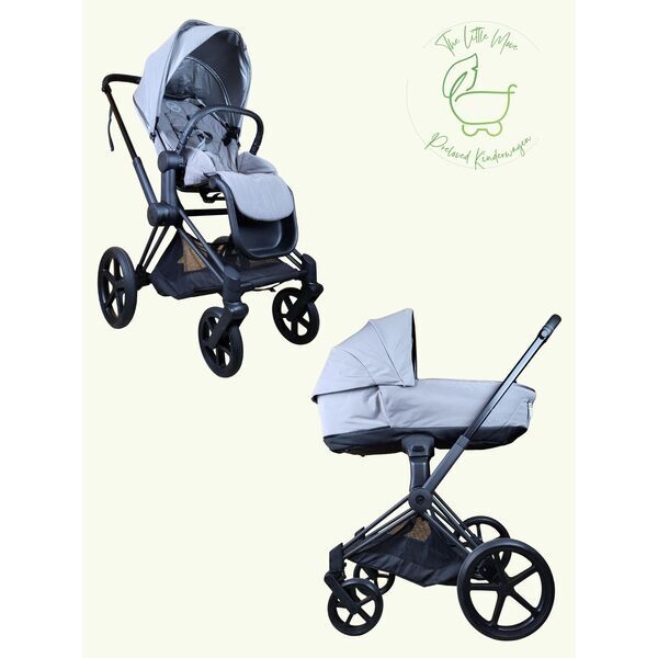 Cybex Priam Platinum Kombikinderwagen | gray 1