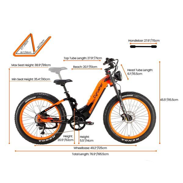 Cyrusher Trax 2.0 2026 | oranžs | 26" | M | < 500 km, image 3 of 3