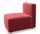 Dado SF0301 sofa module single-seater red | red, thumbnail 1 of 3