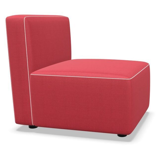 Dado SF0301 sofa module single-seater red | red, image 2 of 3