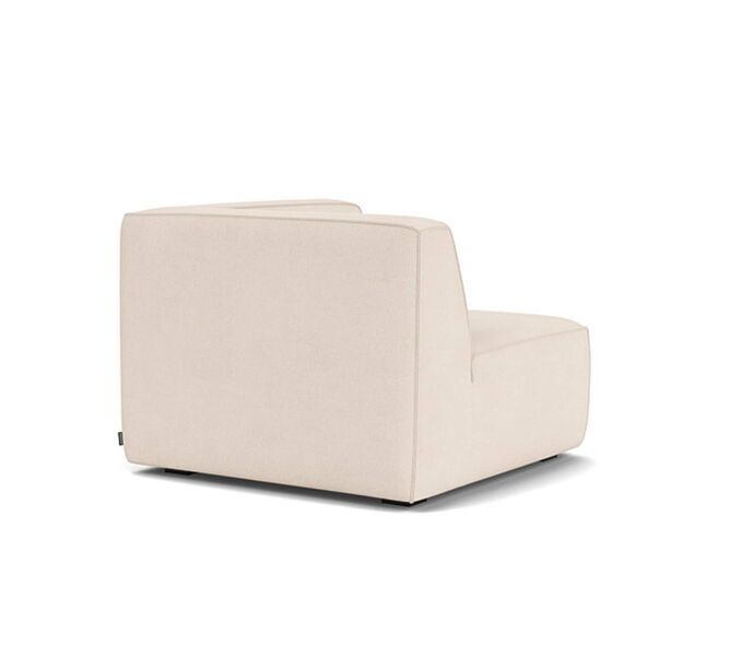 Dane single-seater corner module left Mark Sand | brown, image 1 of 4