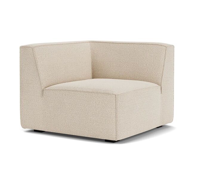 Dane single-seater corner module left Pasha Dune | brown, image 1 of 4