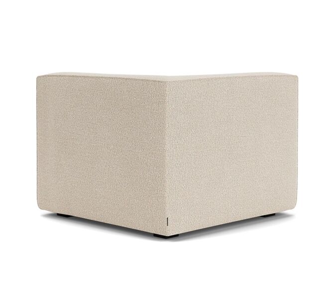 Dane single-seater corner module left Pasha Dune | brown, image 3 of 4