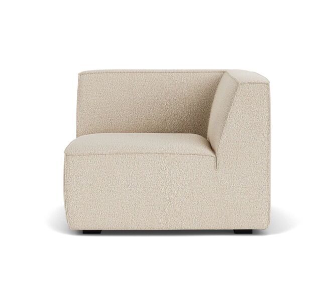 Dane single-seater corner module left Pasha Dune | brown, image 1 of 5