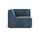 Dane 1-Sitzer Eckmodul Links Sorrento Steel Blue | blau, thumbnail 1 of 4