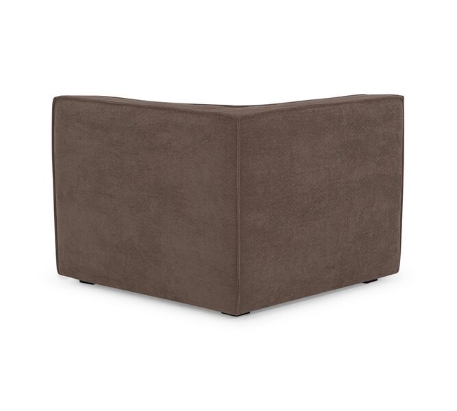 Dane single-seater corner module Rechts Aulla Cacao | brown, image 2 of 4