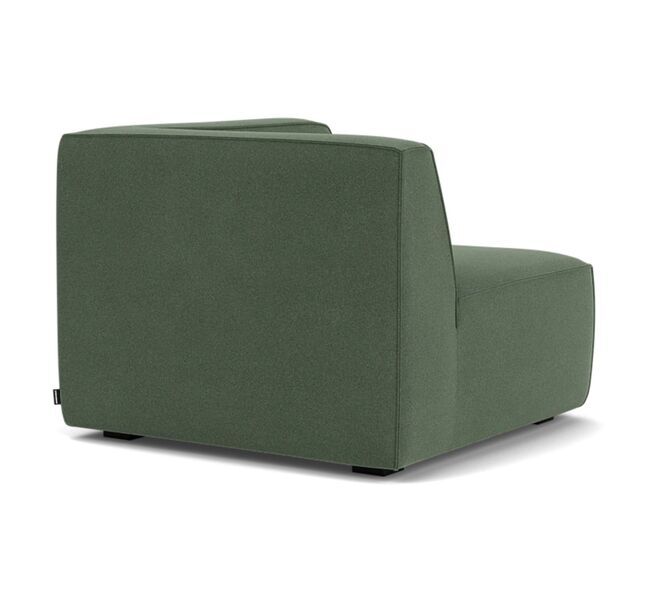 Dane single-seater corner module Rechts Cura Dark Green | green, image 2 of 4