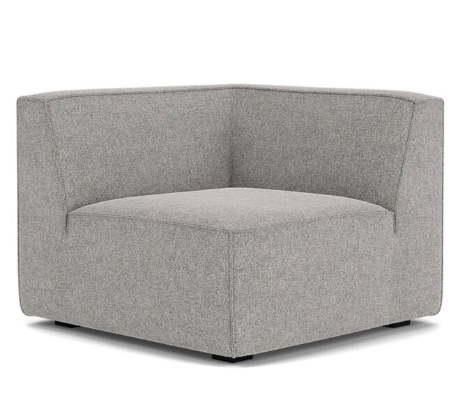 Dane 1-Sitzer Eckmodul Rechts Olena Light Grey | grau, image 1 of 4