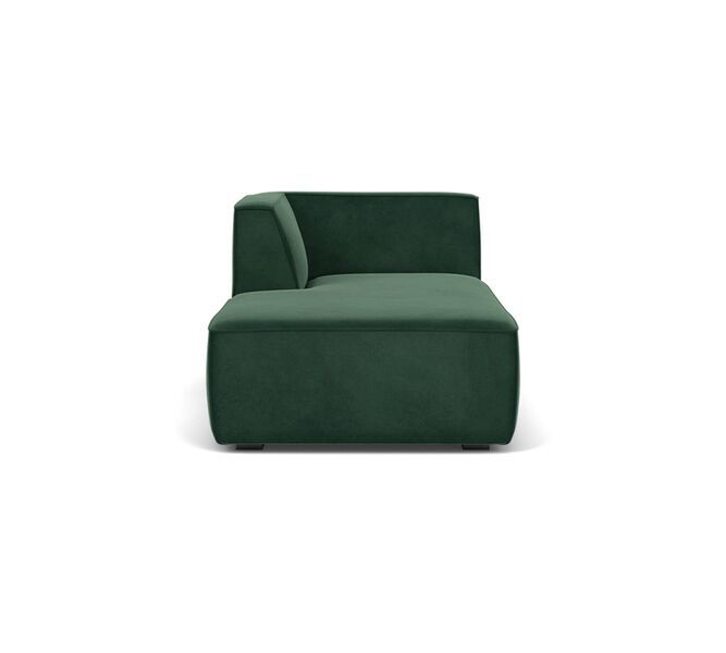Dane 1-Sitzer Récamiere Links Velour Lux Dark Green | dunkelgrün, image 4 of 4