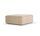 Dane footstool Danny Cream | brown, thumbnail 1 of 5