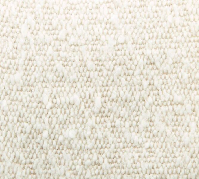 Dane Fußhocker Maya Cream | Weiß, image 2 of 2