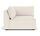 Daphne 1-Sitzer Eckmodul Links Maya Cream | creme, thumbnail 2 of 4