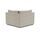 Daphne single-seater corner module Rechts Vega Sand Dune | brown, thumbnail 4 of 4