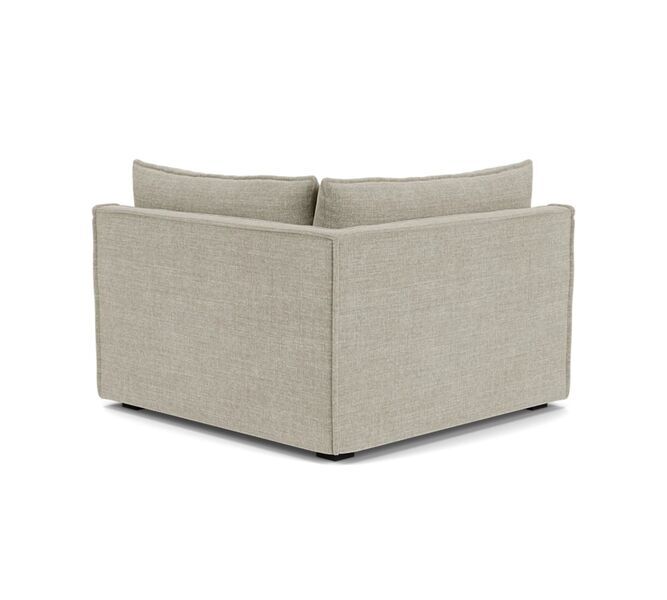 Daphne single-seater corner module Rechts Vega Sand Dune | brown, image 4 of 4