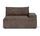 Daphne single-seater Modul Rechts Aulla Cacao | brown, thumbnail 1 of 4